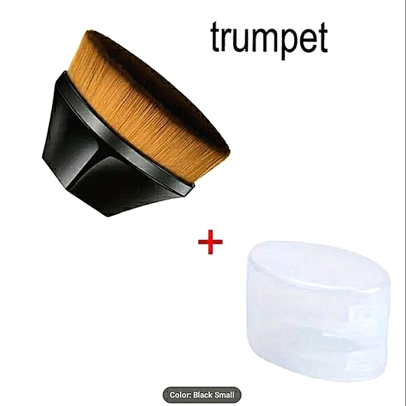 New Trendy Flawless Kabuki Makeup Brush Set - 1 Of Each Size with Case - Picture 4 of 13